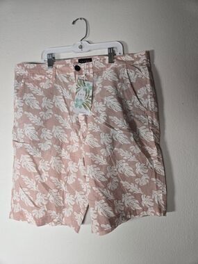 Jachs Pink Floral Print Men’s Shorts